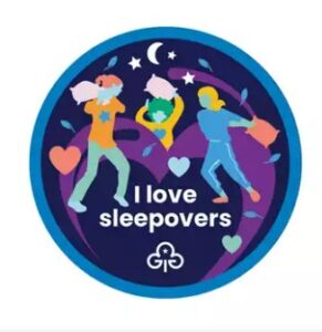 Guides Sleepover badge
