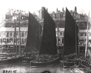 Herring Boats at North Shields Quay