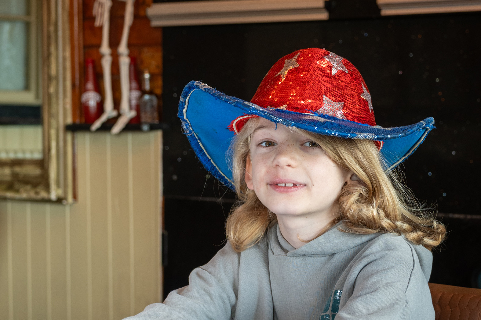 Levi in Sambucca's restaurant