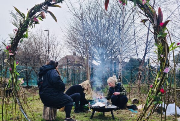Cath Darling leads a nature based bereavement support group for adults
