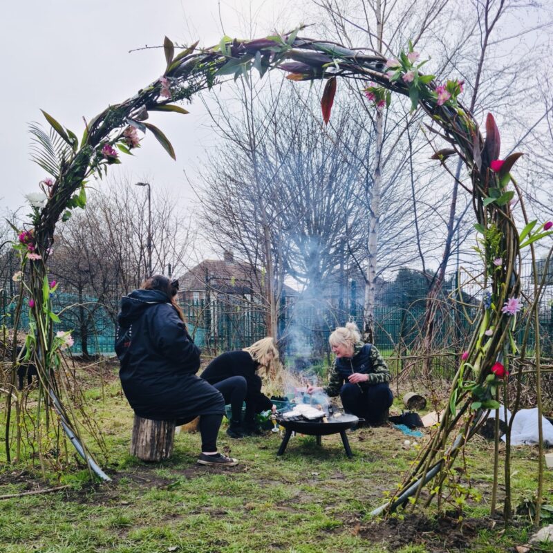 Cath Darling leads a nature based bereavement support group for adults